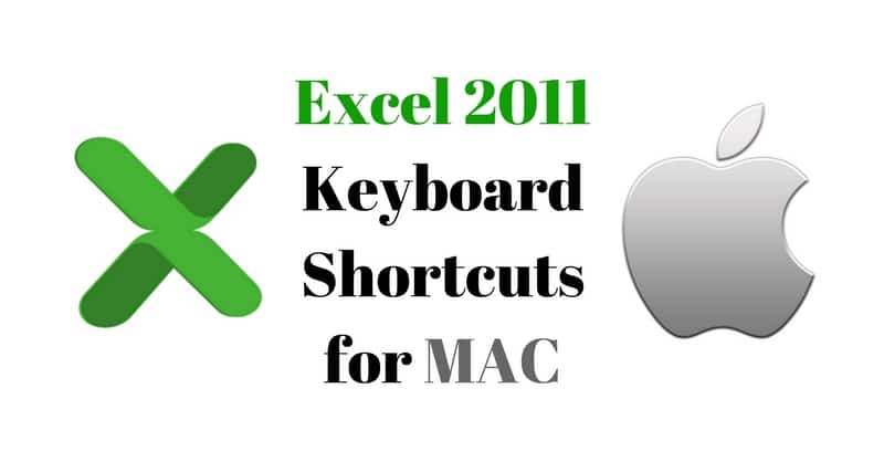 Excel shortcuts cheat sheet